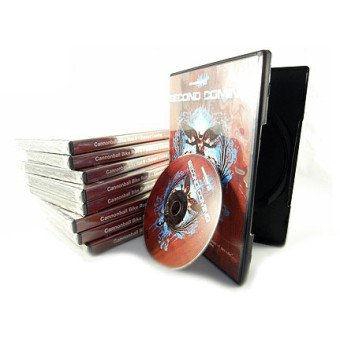 DVD WITH 14 mm DVD retail ready packaging